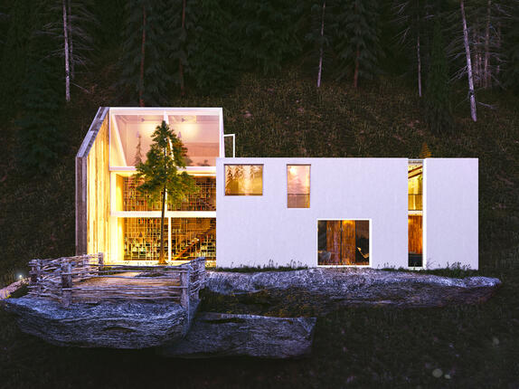 Dom letni w górach 245m2